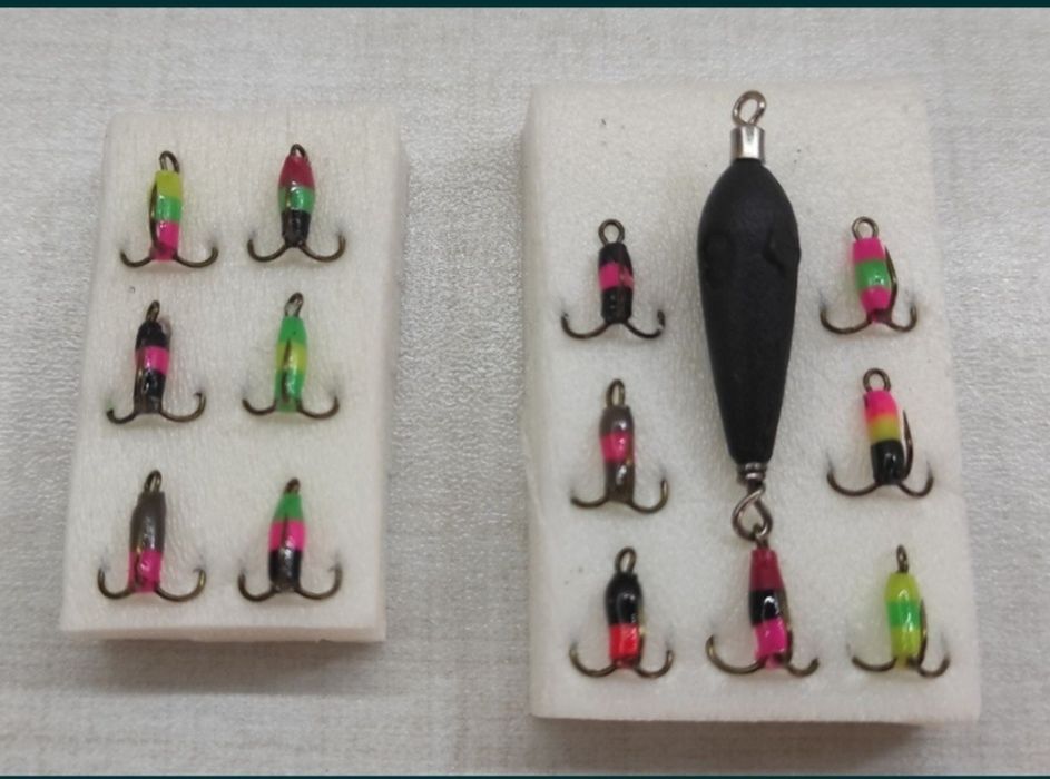 Удочки для зимней рыбалки. Для гирлянды, чёртиков, мормышек