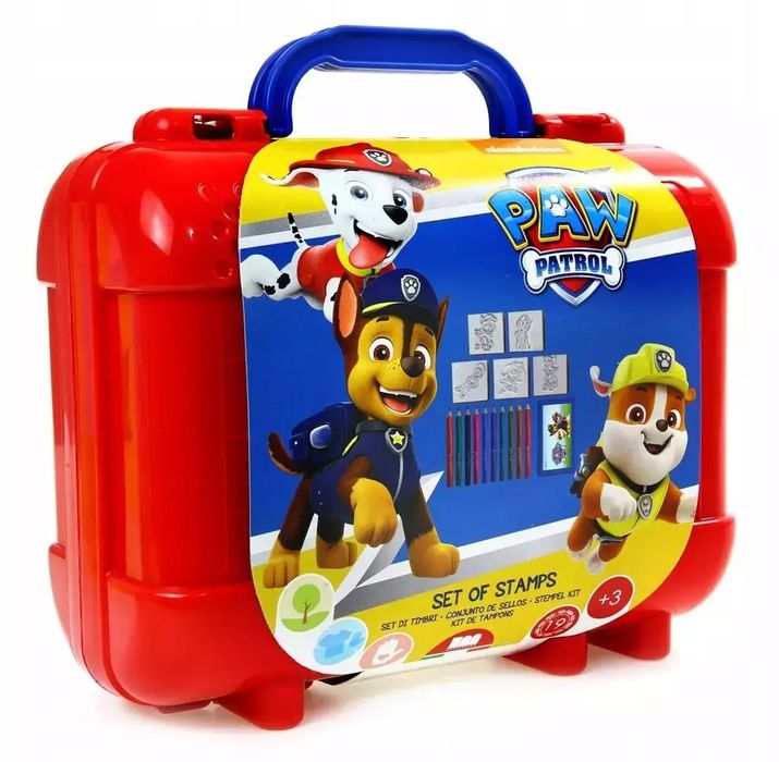 Psi Patrol - pieczątki travel set. Multiprint. Nowy Produkt