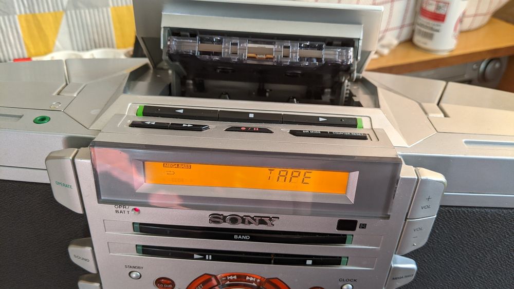 SONY personal audio system ZS - D55