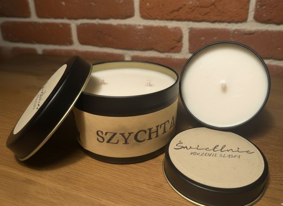 Świeca sojowa - śląska - Szychta