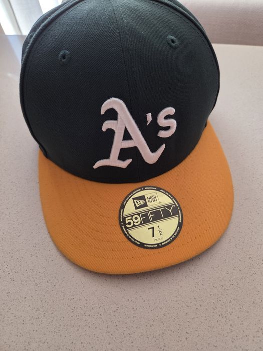 Boné New Era  oficial dos Oakland Athletics