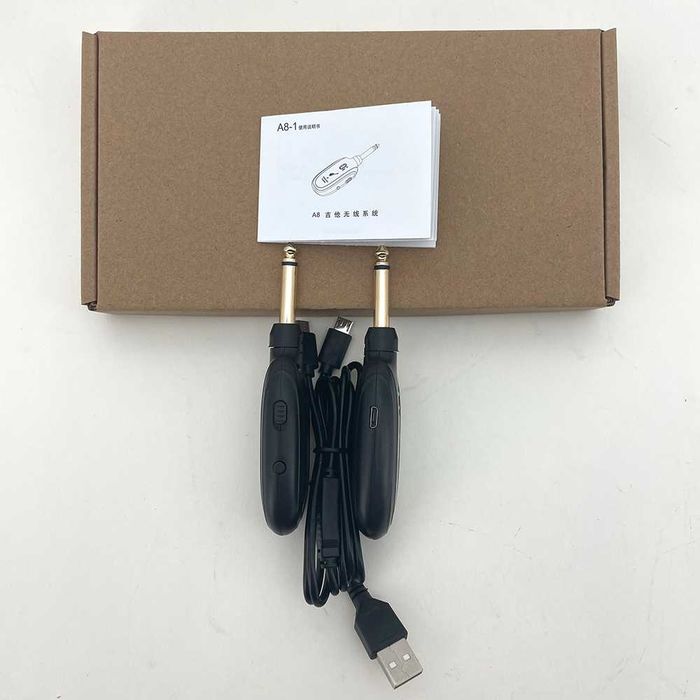 Sistema Transmissor Recetor Guitarra Sem Fios Guitar Bluetooth