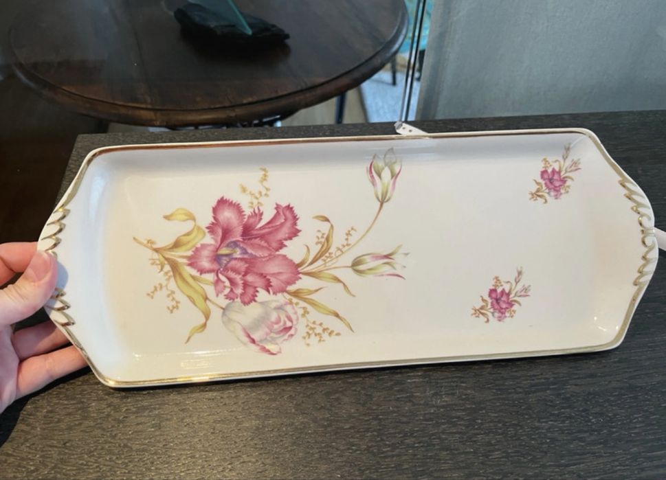 Travessa vintage porcelana