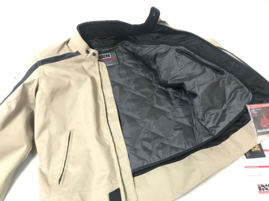 Kurtka Motocyklowa Tekstylna NOWA IXS Outlet M Beżowa KHAKI SALE %%