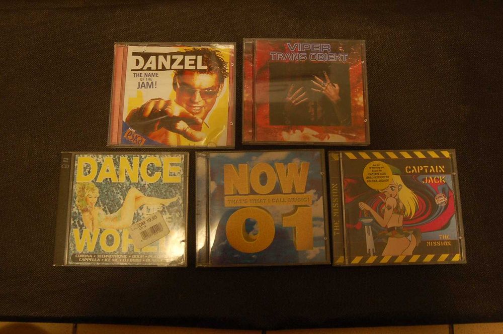 Zestaw płyt CD lata 90-te  Dance