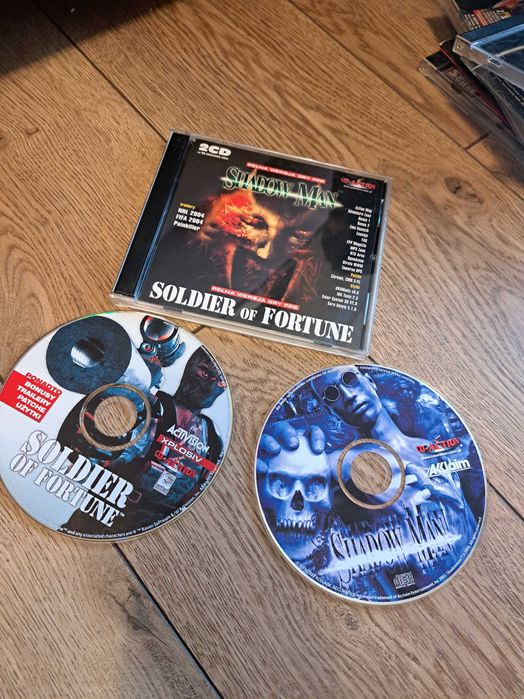 Shadow man  oraz Soldier of Fortune Gra na pc