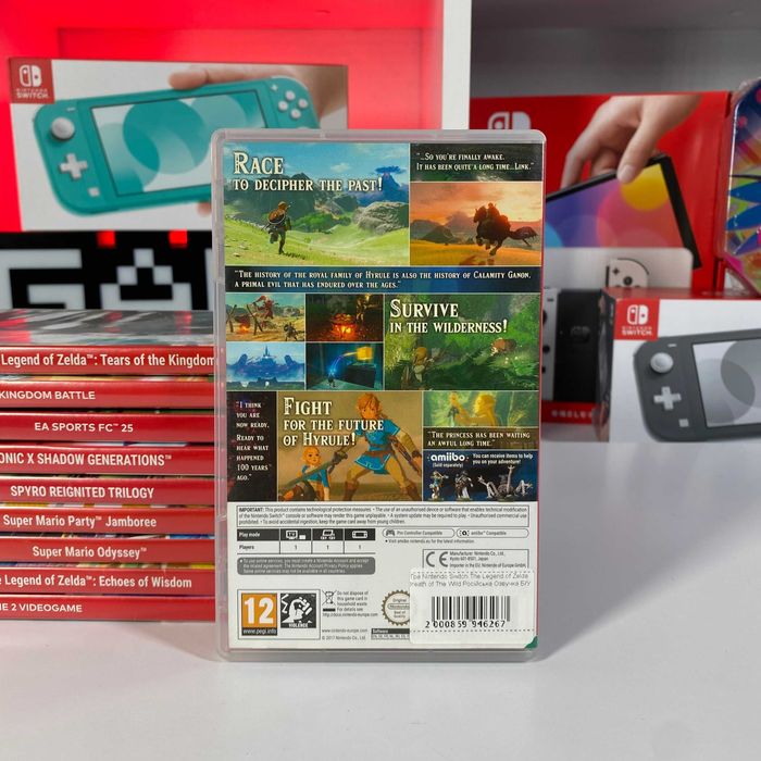 Гра Nintendo Switch The Legend of Zelda Breath of The Wild Світч Ігри