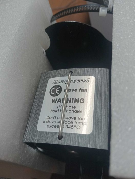 Ventilador p/ Salamandra e Lareira (Auto-Alimentado) | Modelo HL-600E4