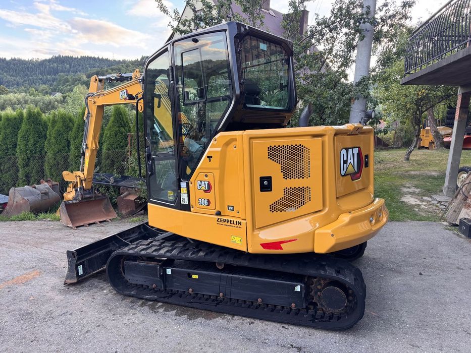 Caterpillar 306 CAT 305 NOWA MASZYNA 700h  305.5 308 Klimatyzacja