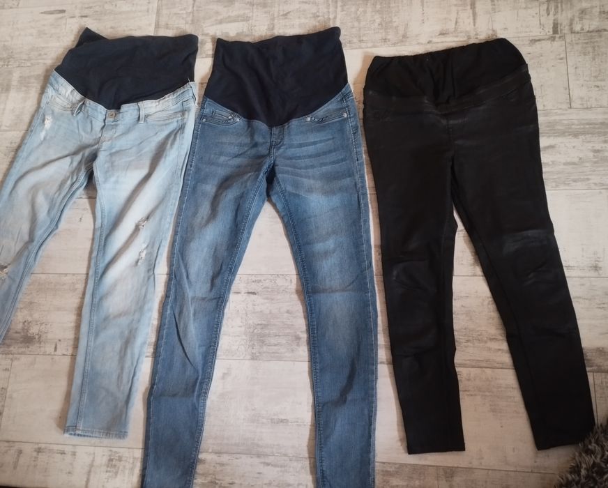 Spodnie ciążowe rozm. 36