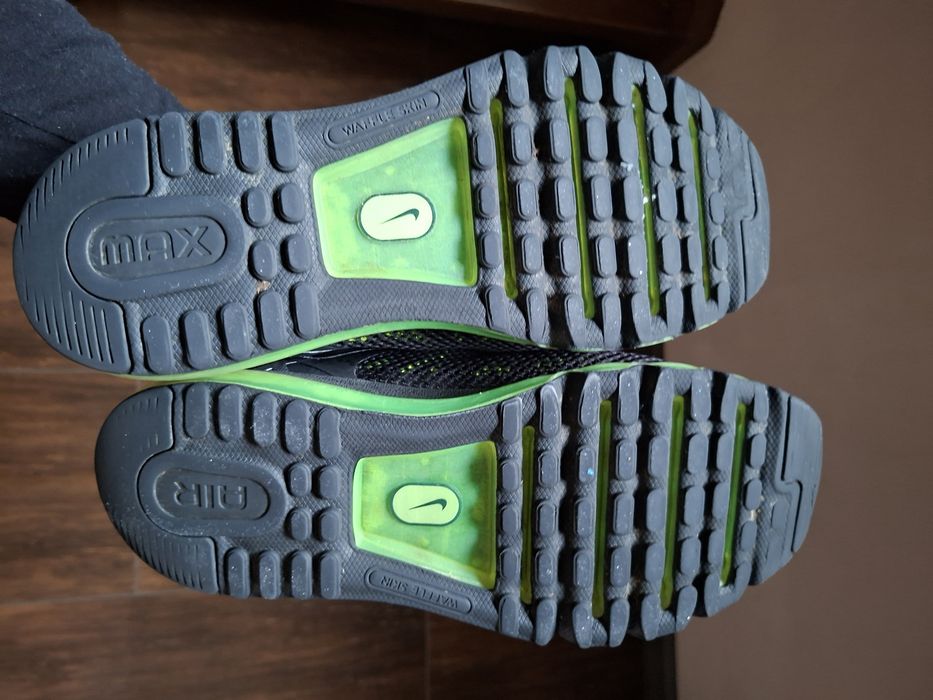 Młodzieżowe buty nike air max 2013 neonowe rozmiar 38