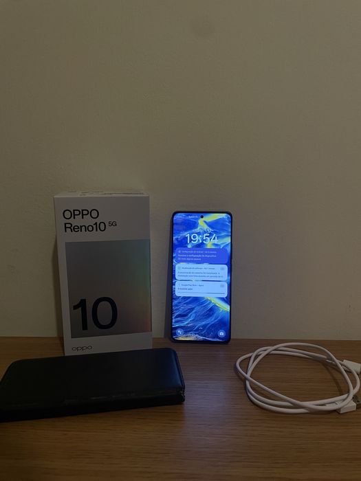 OPPO Reno10 5G 256GB Preto – Excelente estado