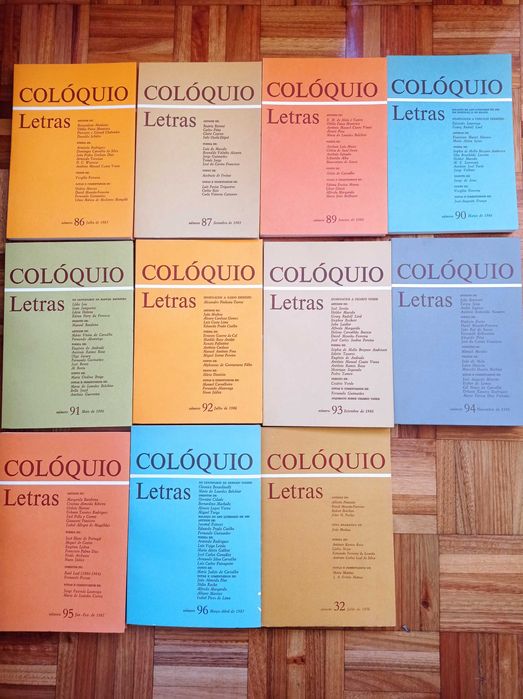 Revistas Colóquio Letras