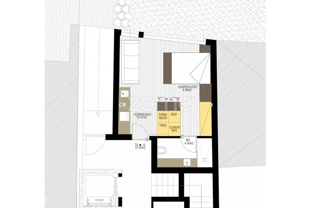 Edifício Sé, Apartamento T1 C