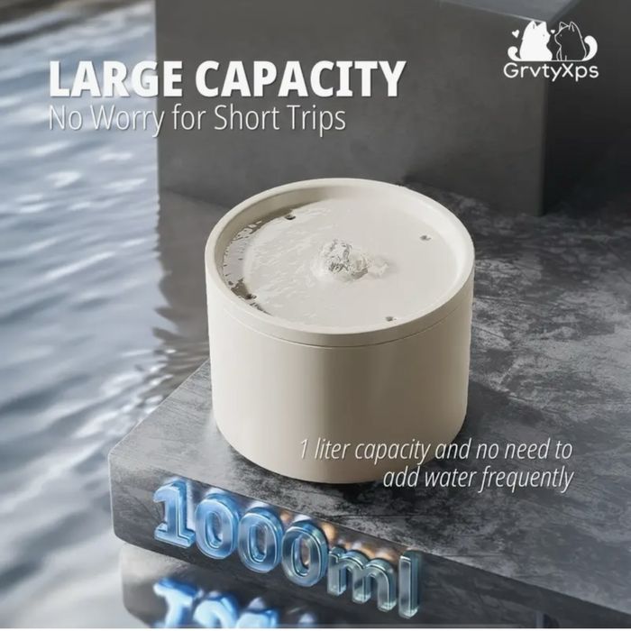 Фонтан для кота, фонтанчик для води