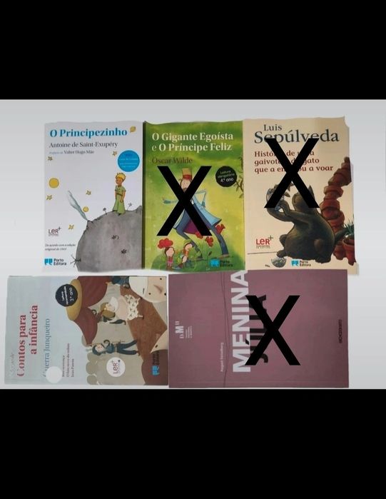 Vendo livros de literatura