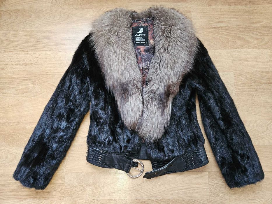 Напівшуба норкова (коротка шуба, полушубок)