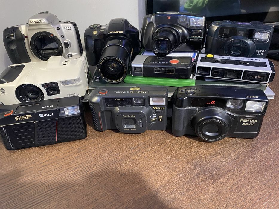 Pack câmeras de coleção