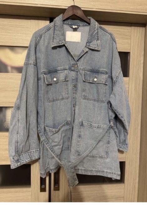 Джинсова юбка, куитка H&M, великий розмір!