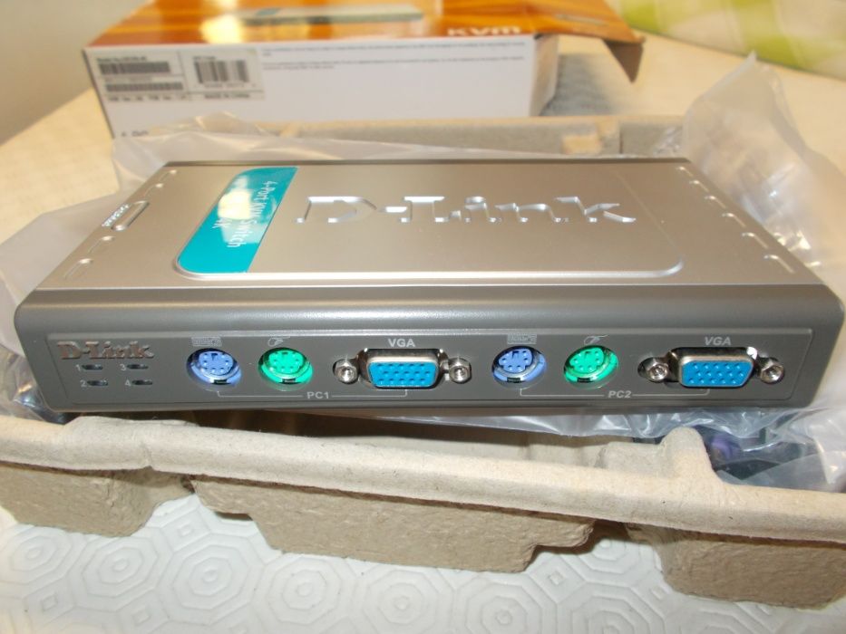 Bastidor Switch Dell 24 Portas SMC GS16 Dlink 4 portas Devolo