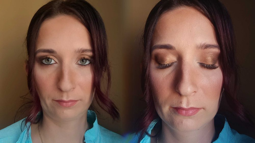 Makijaż, upięcie i zabiegi na włosy