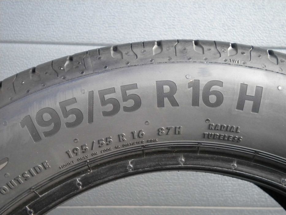 1x Opona letnia Continental Eco Contact 6 195/55R16 87H NOWE-DEMO