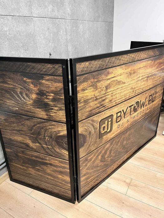 Stolik dla DJa, składany + własna grafika