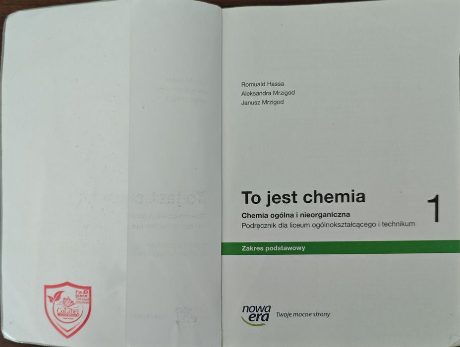 To jest chemia 1