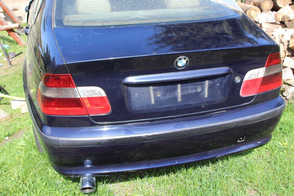 Klapa tył sedan +Zderzak*BMW E46*OKAZJA