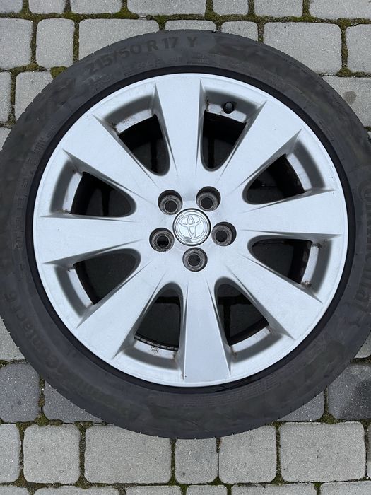 Alufelgi 5x100 17 cali Toyota Prius Verso Yaris Corolla GT 86 Avensis