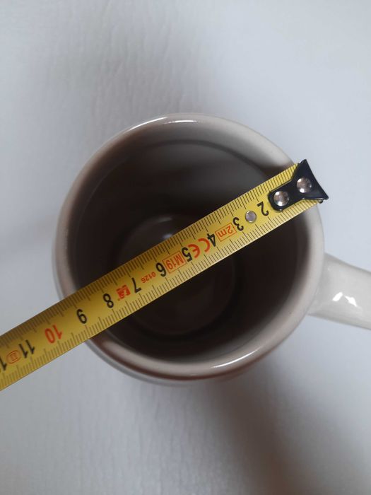 Kufel do piwa, gliniany/ceramiczny, Dinkelacker