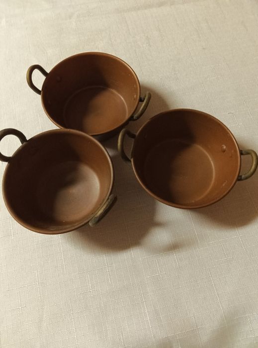 Peças em cobre antigo