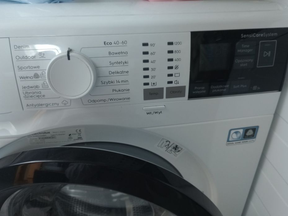 Pralka Electrolux Perfect Care 600