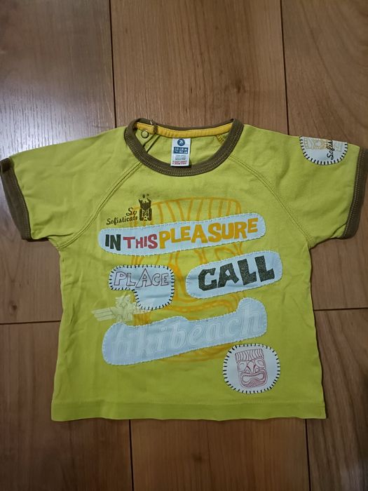 2 T-shirts (Decathlon e Zara) - 12/18 meses