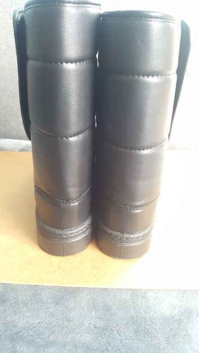 Buty zimowe kozaki na rzep roz 40 Łukpol