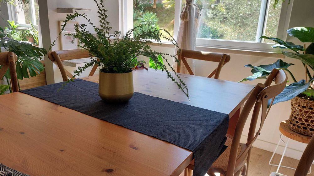 3x Corre-mesa Ikea preto