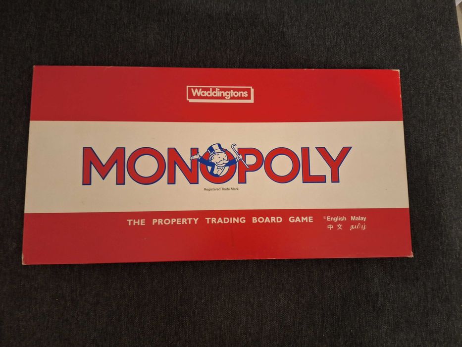 Gra planszowa stara, oryginalna Monopoly  Waddingtons.