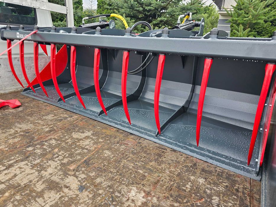 Krokodyl widło szuflo łyżko krokodyl do tura ładowarki ROL-STEEL nowe