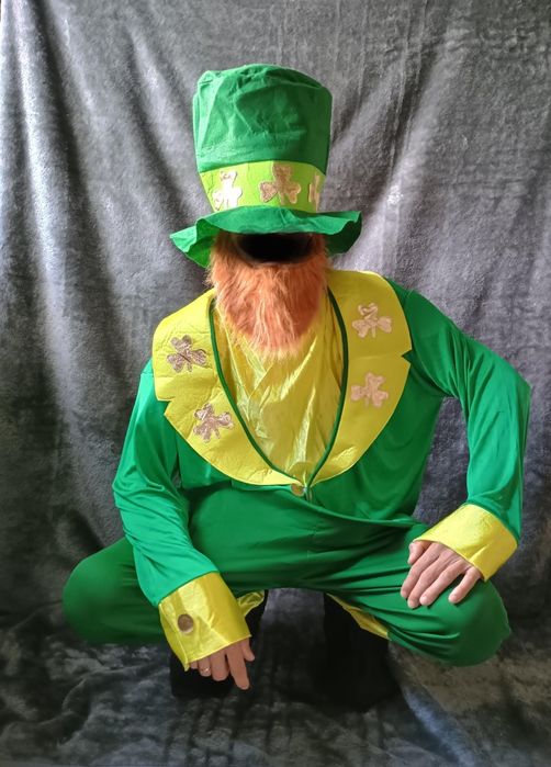 Kostium dla dorosłych Leprechaun Irlandzki skrzat