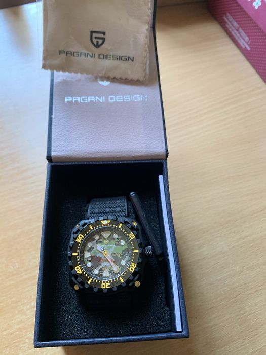 Годинник чоловічий Pagani Design Automatic Diver YN009