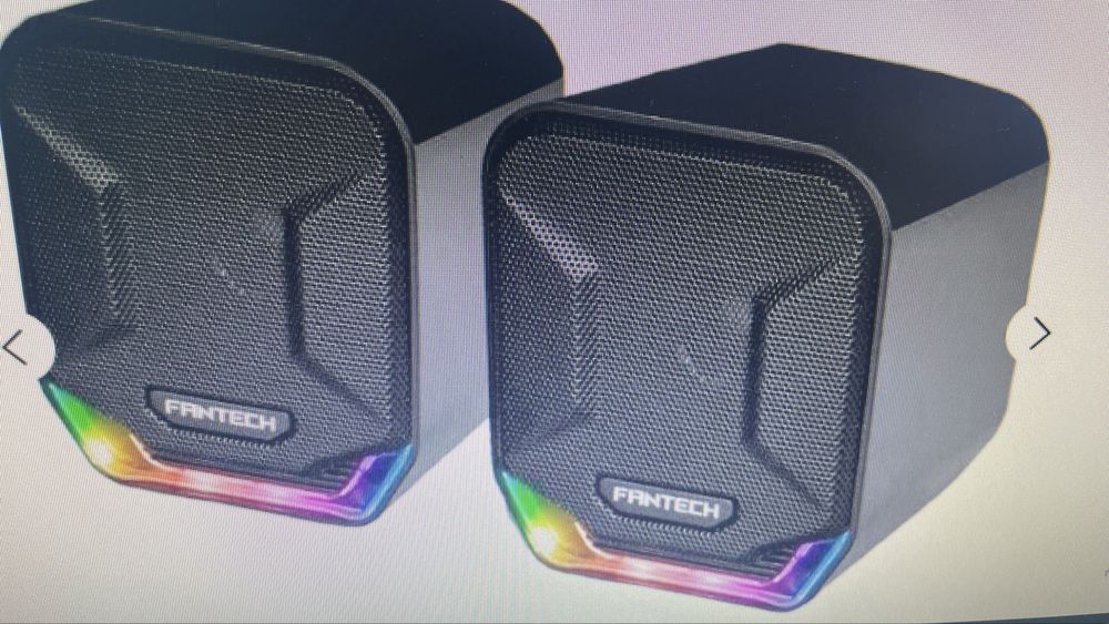 Колонки стовпчики компютерні дротові з LED   Підсвіткою