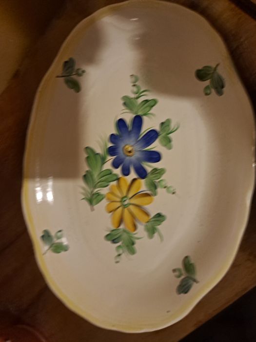 Półmisek naczynie z czasów ZSRR,ręcznie malowane