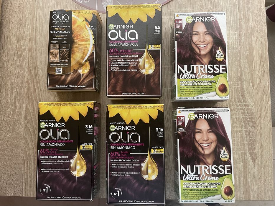 Coloração cabelo Nutrisse / Olia