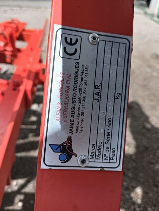 Escarificador 7 destes mola dupla