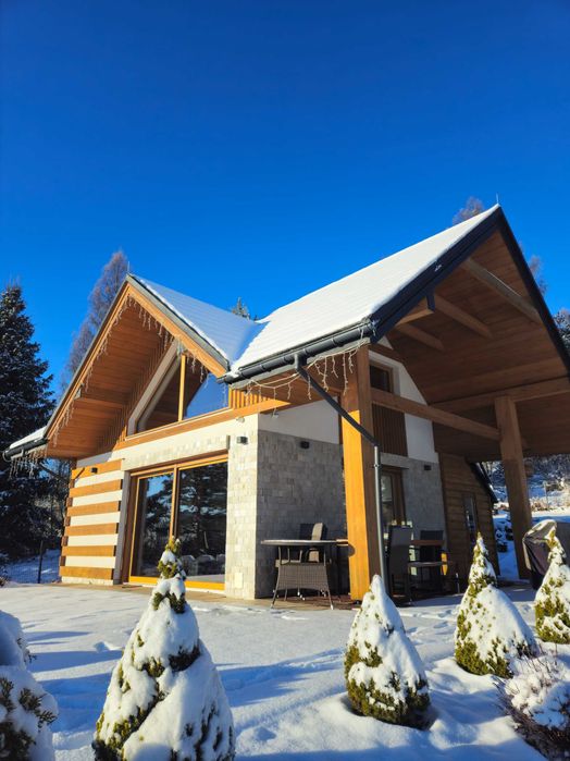 Domek z jacuzzi i sauną - Widok na Tatry - Cisza i prywatność