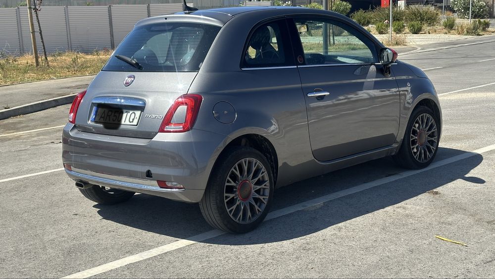 Fiat 500 1.0 Hybrid Red