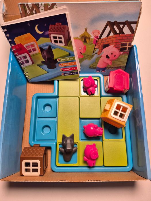 Gra logiczna 3  małe świnki