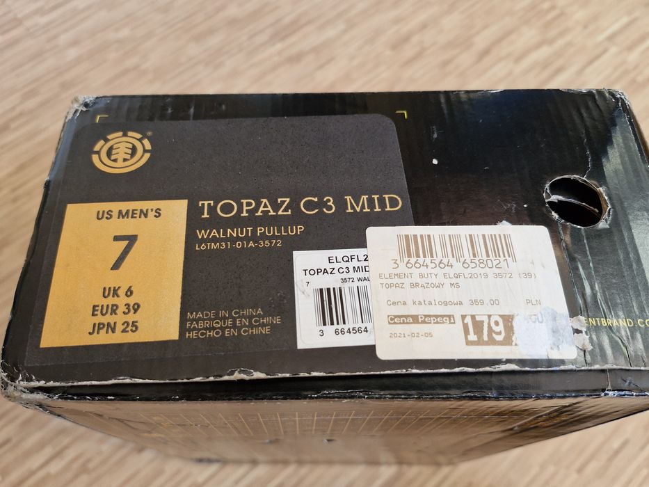 Buty Element Skóra Nowe