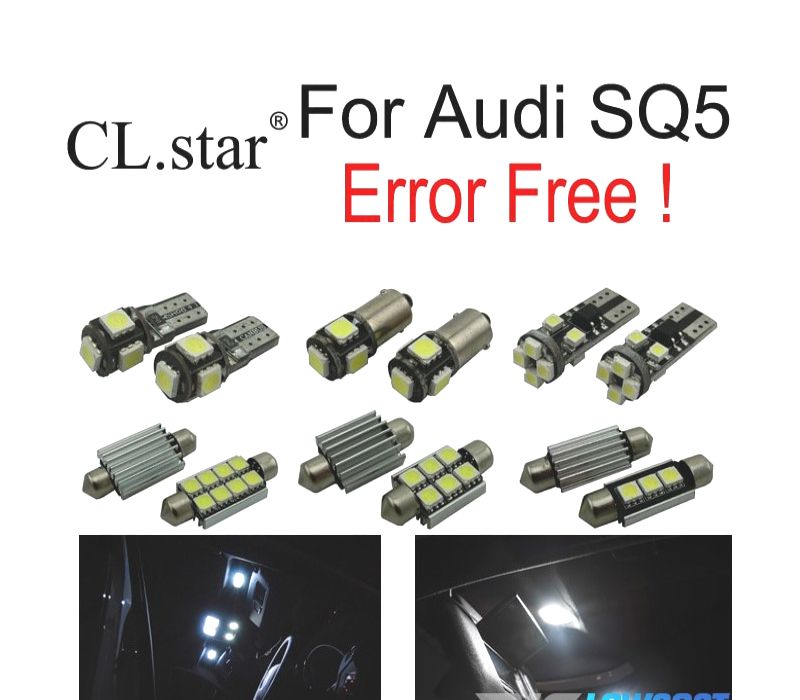 KIT COMPLETO DE 30 LÂMPADAS LED INTERIOR AUDI SQ5 DEPORTE QUATTRO 2014-2016