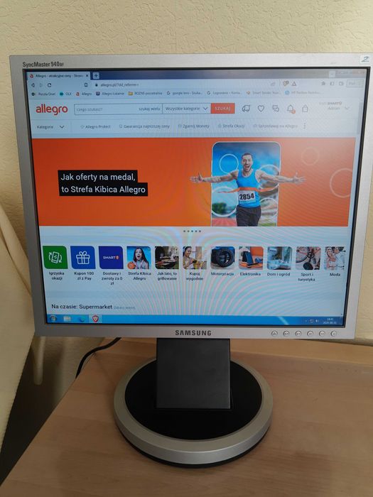 Monitor Samsung SyncMaster 940BF i Fujitsu Siemens 19 cali